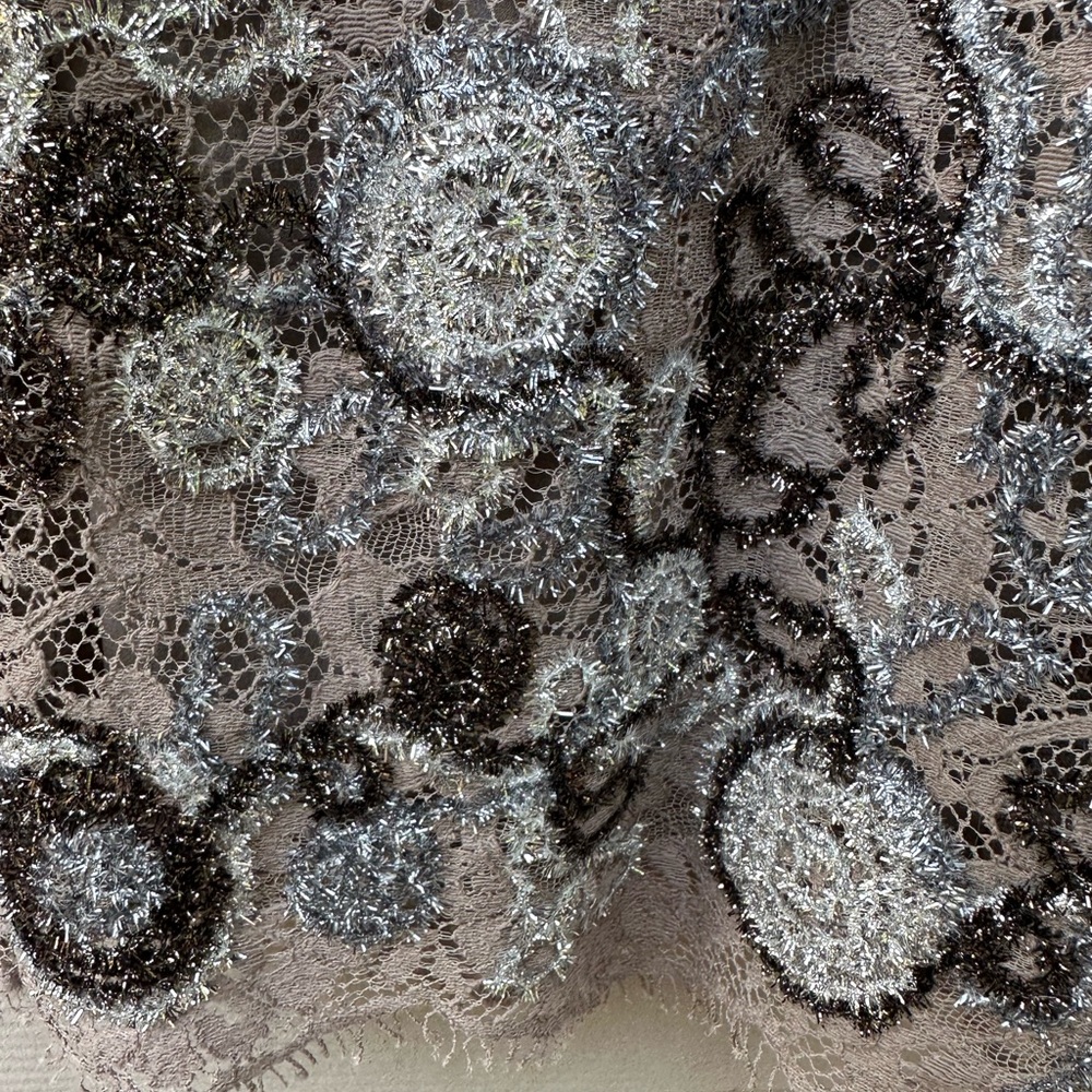 Burberry Prorsum Metallic Lace Dress - Picture 12 of 16